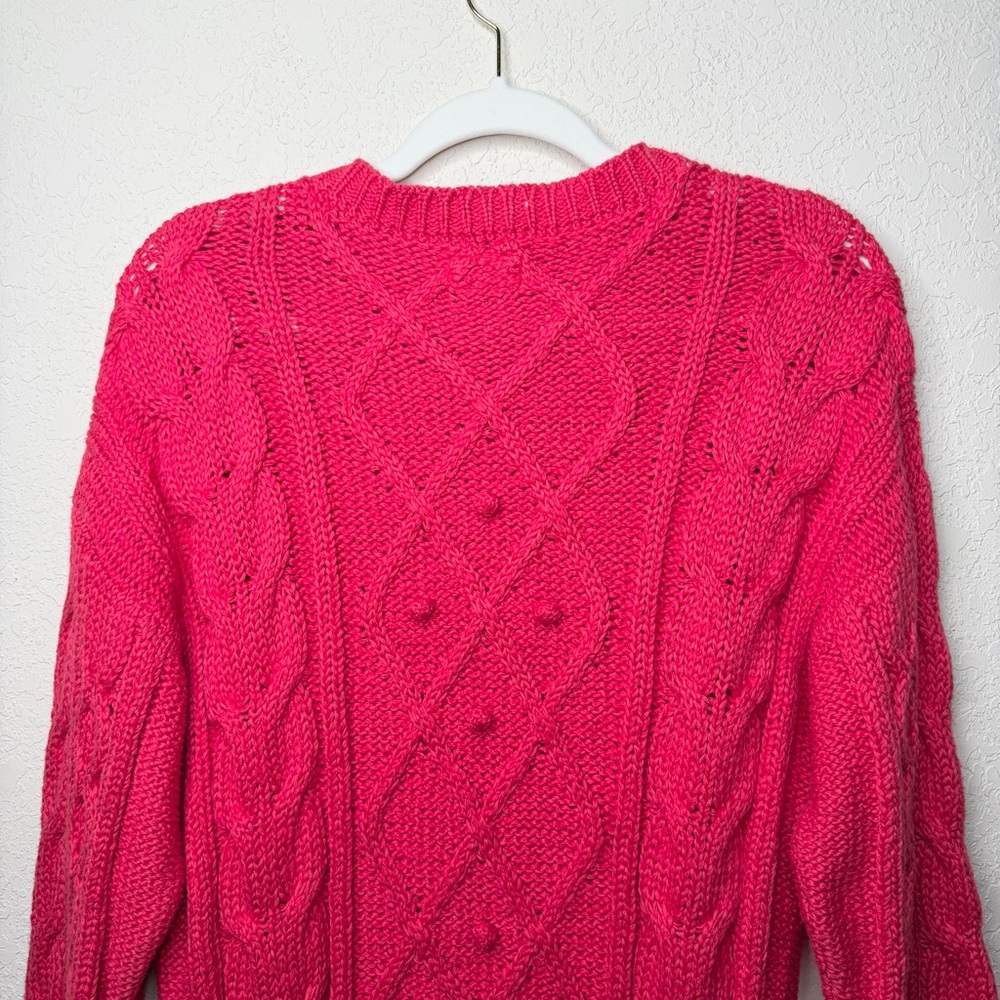 NEW MOTHER The Jumper Misfit Cable Knit Sweater - Picture 10 of 15